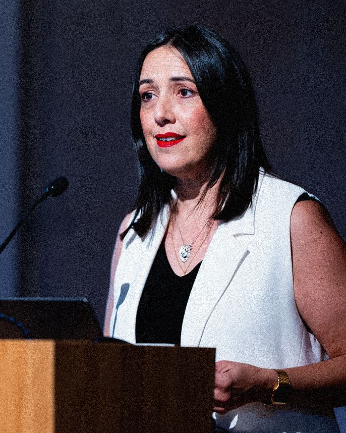 Rebeca García-Miña durante su intervención en el III Cónclave Credo